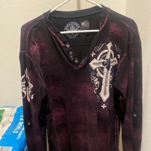 Affliction long sleeve